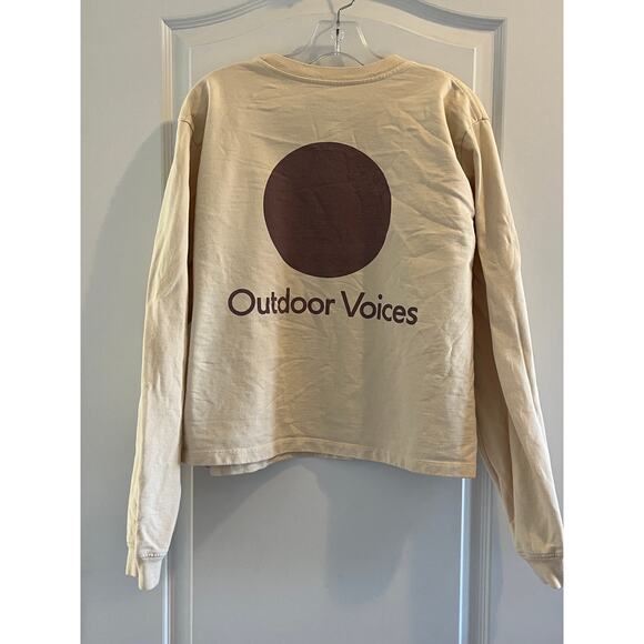 Outdoor Voices graphic logo pullover sweatshirt - Picture 8 of 8